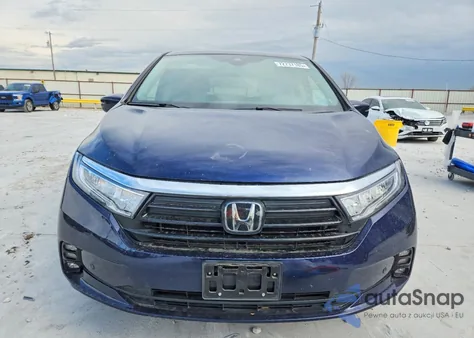 2022 Honda Odyssey Touring из США, поврежденный, VIN 5FNRL6H82NB045722